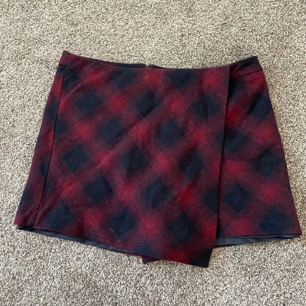 Plaid skort